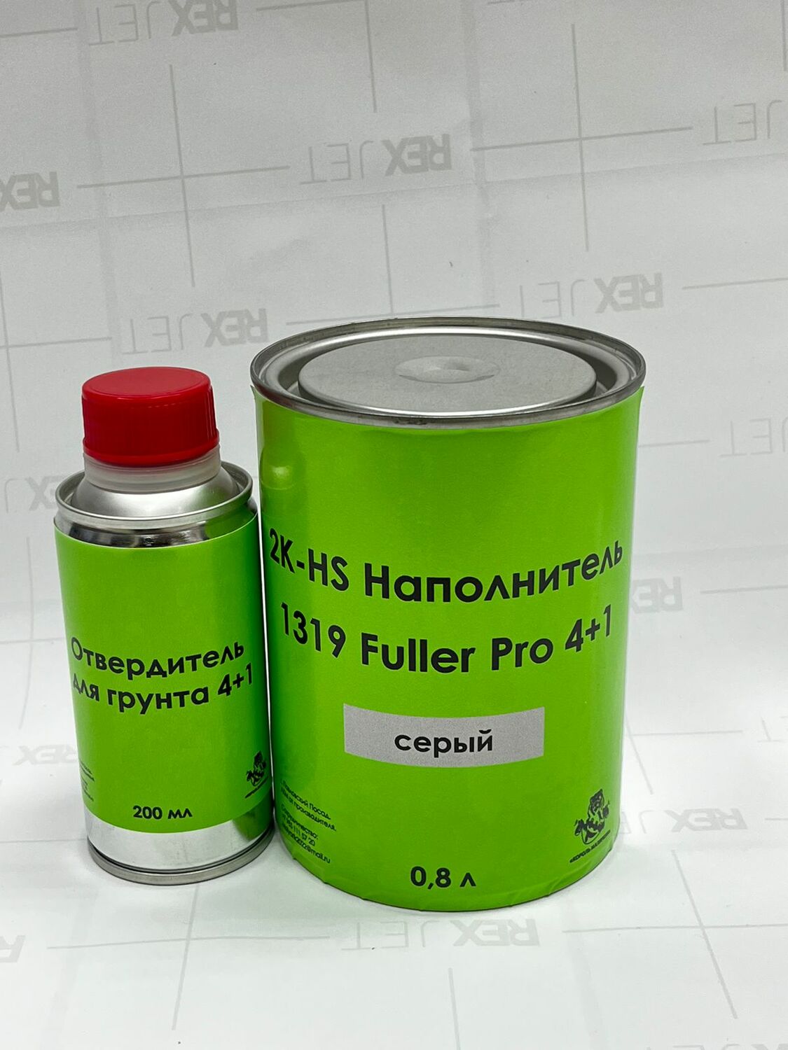 2К-HS Грунт -наполнитель СЕРЫЙ 0.8+0.2 2К-HS Грунт -наполнитель СЕРЫЙ 0.8+0.2