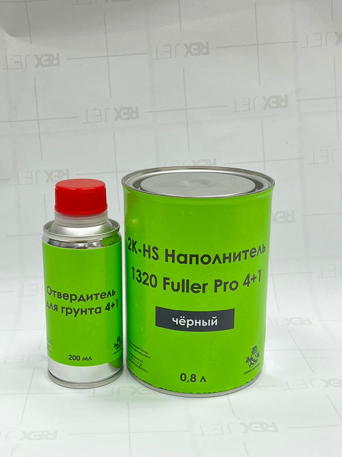 2К-HS Грунт -наполнитель ЧЁРНЫЙ 0.8+0.2 2К-HS Грунт -наполнитель ЧЁРНЫЙ 0.8+0.2